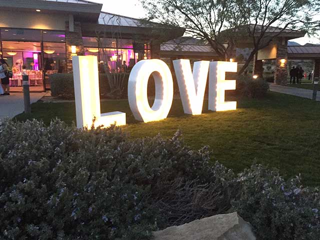 5 Ft Love Marquee